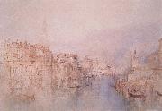 J.M.W. Turner The Grand Canal looking towards the Dogana oil painting artist